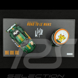 Set Porsche 911 RSR Type 991.2 n° 93 European Le Mans Series 2020 with Michael Fassbender's Helmet 1/43 Spark WAP0202200TRSR
