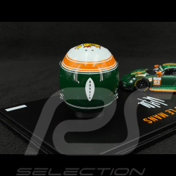 Set Porsche 911 RSR Typ 991.2 n° 93 European Le Mans Series 2020 mit Michael Fassbenders Helm 1/43 Spark WAP0202200TRSR