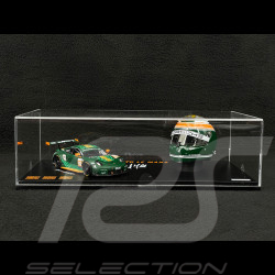 Set Porsche 911 RSR Typ 991.2 n° 93 European Le Mans Series 2020 mit Michael Fassbenders Helm 1/43 Spark WAP0202200TRSR