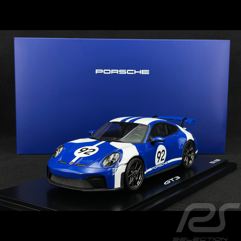 Porsche 911 GT3 Type 992.2 Velocity 2024 Blue / White 1/18 Spark WAP02154426GT3