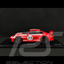 Porsche 911 GT3 Typ 992.2 n° 23 Salzburg 2024 Rot / Weiß 1/18 Spark WAP02154326GT3