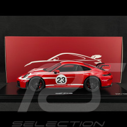Porsche 911 GT3 Typ 992.2 n° 23 Salzburg 2024 Rot / Weiß 1/18 Spark WAP02154326GT3