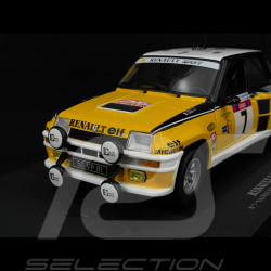 RARE : Renault 5 Turbo n° 7 Vainqueur Rallye Tour de Corse 1982 1/18 Universal Hobbies UH4535