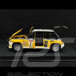 RARE : Renault 5 Turbo n° 7 Winner Tour de Corse Rally 1982 1/18 Universal Hobbies UH4535