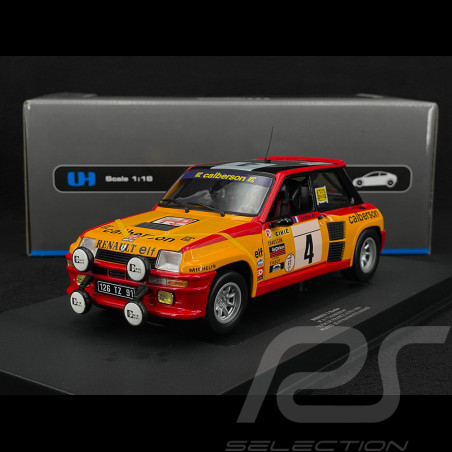 RARE : Renault 5 Turbo n° 4 Calberson Tour de France Rally 1980 1/18 UH UH4533