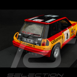 RARE : Renault 5 Turbo n° 4 Calberson Tour de France Rally 1980 1/18 UH UH4533