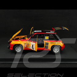 RARE : Renault 5 Turbo n° 4 Calberson Tour de France Rally 1980 1/18 UH UH4533