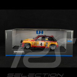 RARE : Renault 5 Turbo n° 4 Calberson Tour de France Rally 1980 1/18 UH UH4533