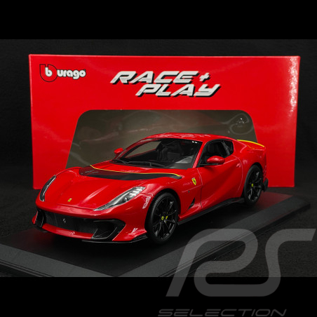 Ferrari 812 Competizione 2021 Rosso Corsa 1/18 Bburago BU16019