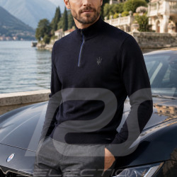 Maserati Sweater Vest Made in Italy Black - Men