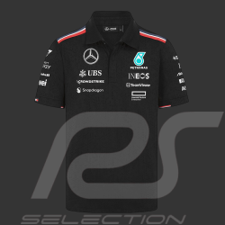 Mercedes Polo-shirt Low Cost AMG Petronas F1 Team Tommy Hilfiger Black 701227948-002 - unisex