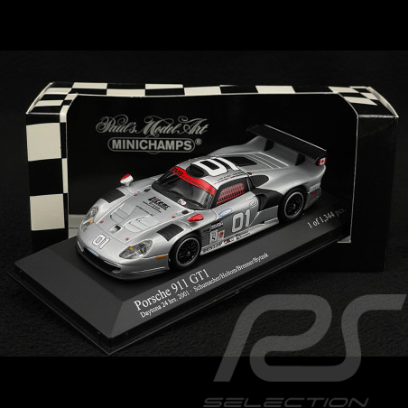 Porsche 911 GT1 Type 996 n° 01 24h Daytona 2001 1/43 Minichamps 400016801