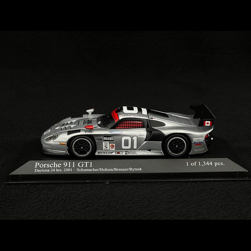 Porsche 911 GT1 Type 996 n° 01 24h Daytona 2001 1/43 Minichamps