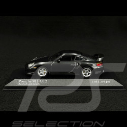 Porsche 911 GT2 Type 996 2000 Metallic Black 1/43 Minichamps 430060124