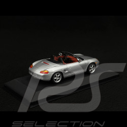 Porsche Boxster S typ 986 1999 silver 1/43 Minichamps 430068030