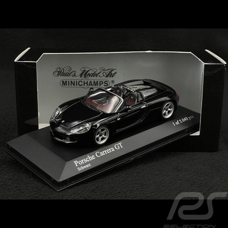 Porsche Carrera GT 2001 black 1/43 Minichamps 430060230