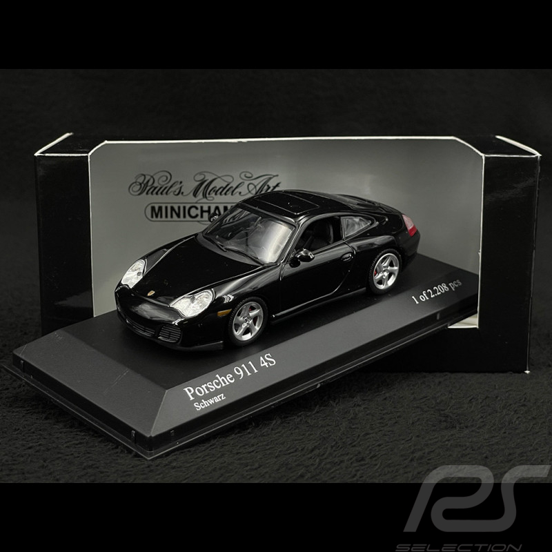 Porsche 911 type 996 Carrera 4S 2003 schwarz 1/43 Minichamps 400061070