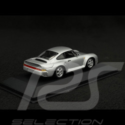Porsche 959 1987 Gris argent métallisé 1/43 Minichamps 400062520