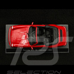 Porsche 911 SC Cabriolet 1983 rouge 1/43 Spark SDC005