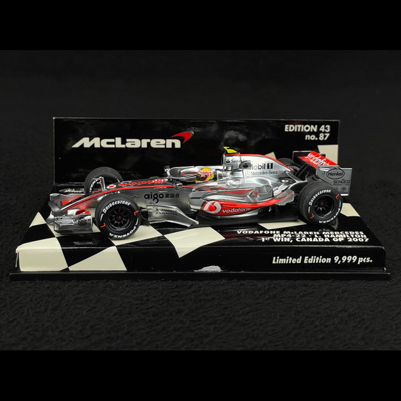Lewis Hamilton Vodafone McLaren Mercedes MP4-22 n° 2 1st Victory