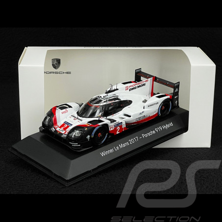 Porsche 919 Hybrid Vainqueur Le Mans 2017 n° 2 LMP1 1/43 Spark MAP02031717