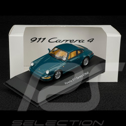 Porsche 911 type 964 Carrera 4 1991 vert amazone 1/43 Spark MAP02003517