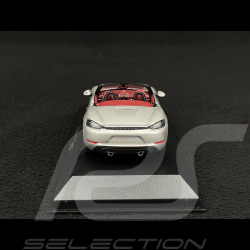 Porsche Boxster 25 Jahre Edition type 982 2021 GT silber grau 1/43 Minichamps WAP0202020MM7Z