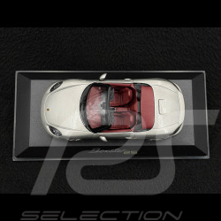 Porsche Boxster Edition 25 ans type 982 2021 Gris Argent GT 1/43 Minichamps WAP0202020MM7Z