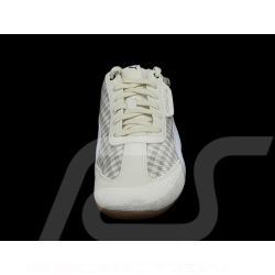 Chaussure Porsche 911 Pepita Speedcat Puma Leagacy avec Porte-clés Beige / Blanc 309389-02 - mixte