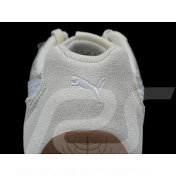 Porsche Shoes 911 Pepita Speedcat Puma Leagacy with Keyring Beige / White 309389-02 - unisex