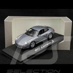 Porsche 997 Carrera S gris 1/43 Minichamps WAP02011615