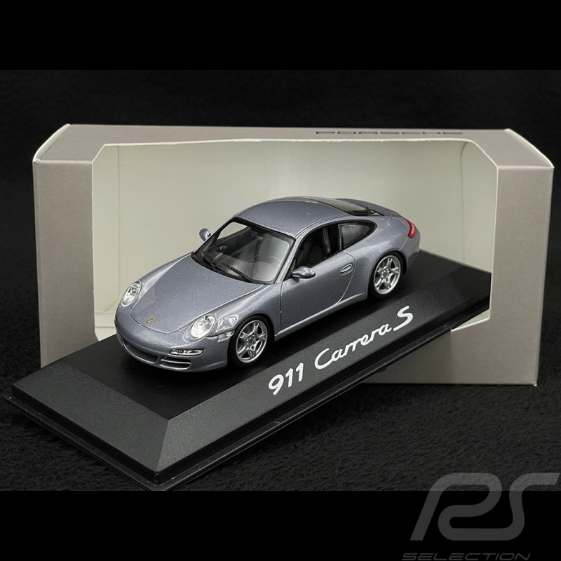 Porsche 997 Carrera S gris 1/43 Minichamps WAP02011615