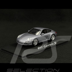 Porsche 997 Carrera S grey 1/43 Minichamps WAP02011615