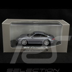 Porsche 997 Carrera S gris 1/43 Minichamps WAP02011615
