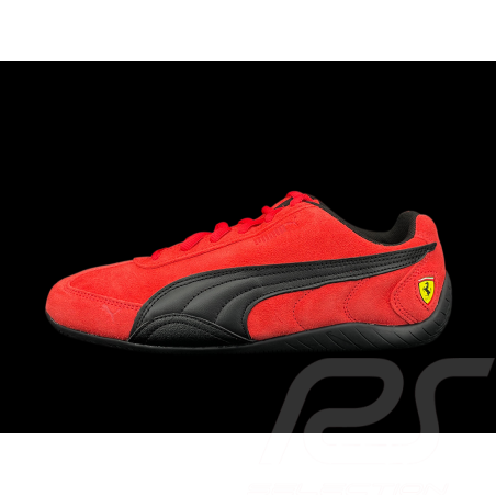 Ferrari Schuhe Speedcat Offiziell Puma F1 Team Leclerc / Hamilton Sport Sneaker Rot / Schwarz 309404-02 - unisex