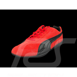 Chaussure Ferrari Speedcat Officiel Puma F1 Team Leclerc / Hamilton Sport Sneaker Rouge / Noir 309404-02 - mixte
