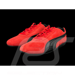 Ferrari Shoes Speedcat Official Puma F1 Team Leclerc / Hamilton Sport Sneaker Red / Black 309404-02 - unisex