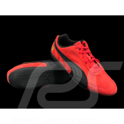 Ferrari Schuhe Speedcat Offiziell Puma F1 Team Leclerc / Hamilton Sport Sneaker Rot / Schwarz 309404-02 - unisex
