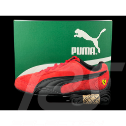 Ferrari Shoes Speedcat Official Puma F1 Team Leclerc / Hamilton Sport Sneaker Red / Black 309404-02 - unisex