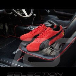 Ferrari Shoes Speedcat Official Puma F1 Team Leclerc / Hamilton Sport Sneaker Red / Black 309404-02 - unisex