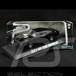 Dominic Toretto Dodge Charger R/T 1970 The Fast and the Furious 2001 Schwarz 1/43 Greenlight 86201