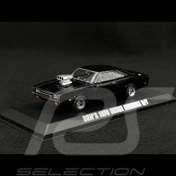 Dominic Toretto Dodge Charger R/T 1970 The Fast and the Furious 2001 Schwarz 1/43 Greenlight 86201