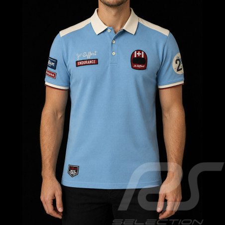 Jo Siffert Polo Shirt 917 Light Blue - Men