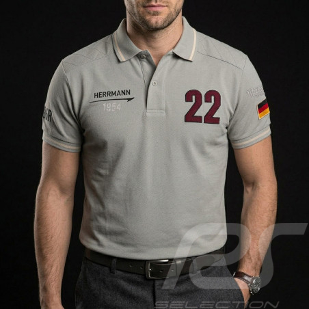 Polo Herrmann 1954 n° 22 Warson gris - homme