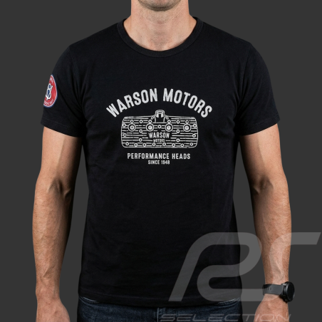 T-shirt Culasse Performance Warson Noir Carbone 21110 - Homme