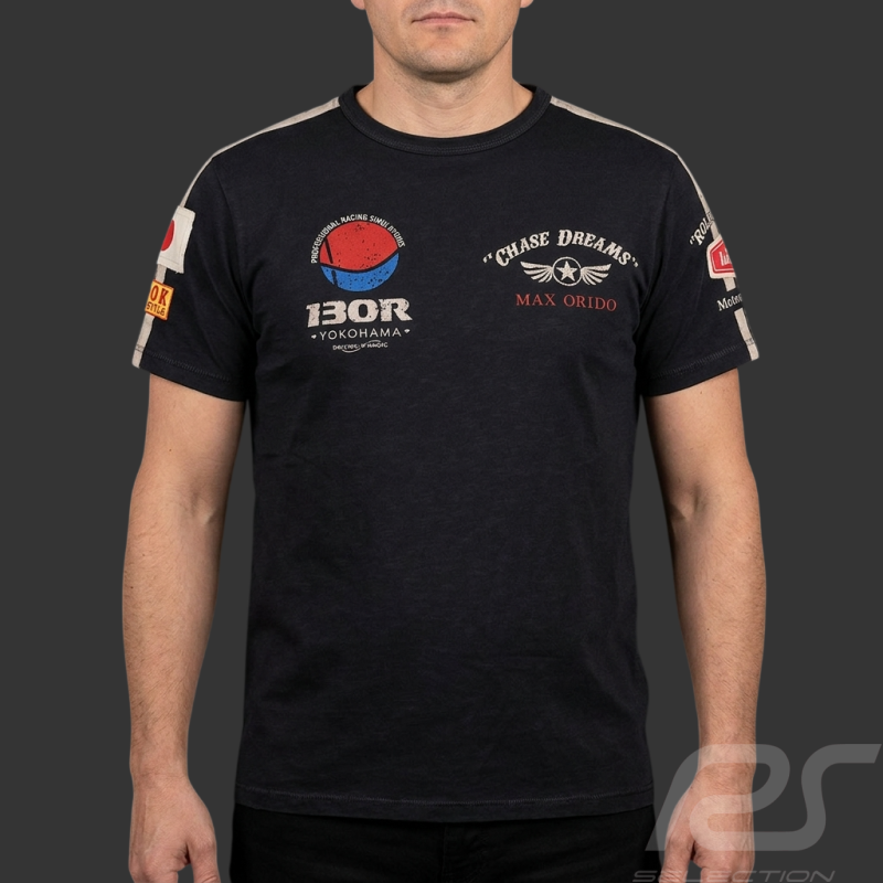 T-shirt Max Orido 559 Yokohama Carbon Black 20102 - Men