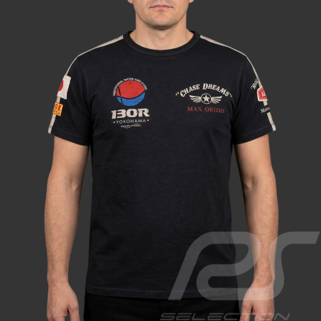T-shirt Max Orido 559 Yokohama Noir Carbon 20102 - Homme