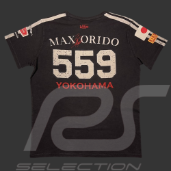 T-shirt Max Orido 559 Yokohama Kohlenschwarz 20102 - Herren