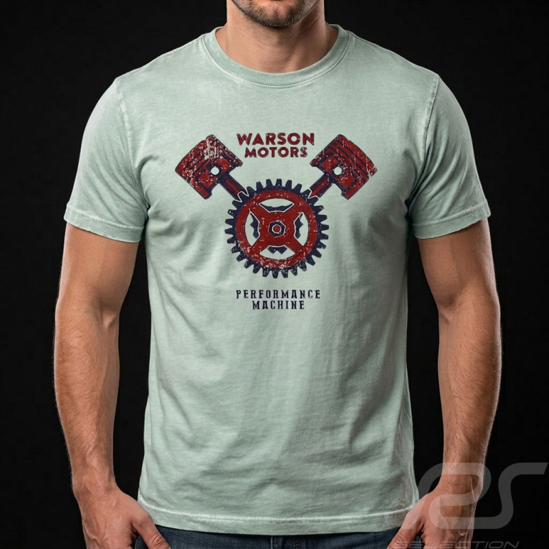 T-shirt Piston Performance Machine Warson Bleu clair 22100 - Homme