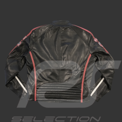 Daytona Leather Jacket Black / Red - Men